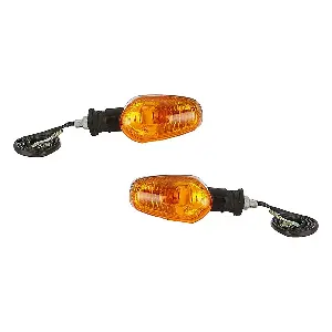 Uno Minda Td Ar Amber Lens Blinker Lamp Assembly Rear Rh For Tvs