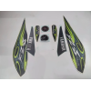 Sticker Kit-yamaha Fz Type 4 (tank Color-black At Green)