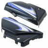 Side Panel/cover-hero Splendor Plus Latest Black (blue Stk)