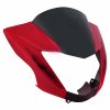 Head Light Visor/mask-hero Glamour Latest N/m (type-4) Red