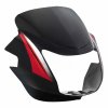 Head Light Visor/mask-tvs Star Cvti 110cc Latest (type-3) Black (red Stk)