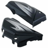 Side Panel/cover-hero Splendor Plus N/m (new Graphics) Black (silver Stk)