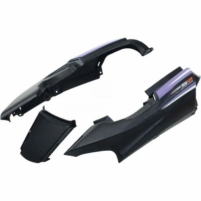 Tail Panel/seat Cowl-hero Super Splendor Latest Type-2 Black (purple Stk)