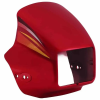 Head Light Visor/mask-hero Splendor Pro (black Alloy Wheels) Red