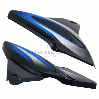 Side Panel/cover-bajaj Discover 125cc Ug-3 Black (blue Stk)