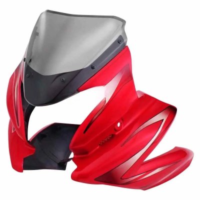 Head Light Visor/mask-bajaj Discover 150f Red