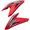 Tank Side Cover/panel Set (lh+rh)-honda Stunner Sport Red