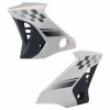 Tank Side Cover/panel Set (lh+rh)-hero Honda Glamour N/m (type-5) Silver