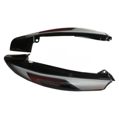 Tail Panel/seat Cowl-bajaj Ct-100 Black (red Stk)