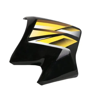 Tank Side Cover/panel Set (lh+rh)-hero Honda Shine Sp Type-3 Black (yellow Stk)