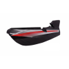 Tail Panel/seat Cowl-tvs Victor Gx  Black(red Stk)