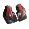 Side Panel/cover-hero Passion Plus N/m (aw) Black (red Bike)