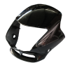 Head Light Visor/mask-honda Cb Shine Black (grey Stk)