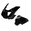Head Light Visor/mask-tvs Star Cvti 110cc (horse Type) Black (grey Stk)