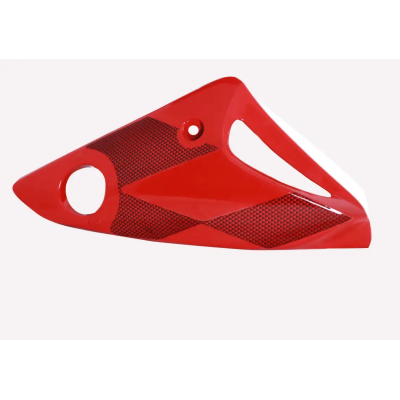 Tank Side Cover/panel Set (lh+rh)-hero Honda  Glamour Latest (type-3) Red