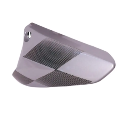 Tank Side Cover/panel Set (lh+rh)-hero Honda  Glamour Latest (type-3) Silver