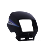 Head Light Visor/mask-yamaha Ybx Black