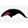 Front Fender/mudguard-honda Dream Yuga N/m (w/graphics) Black