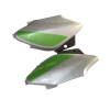 Side Panel/cover-hero Splendor I-smart Silver Green Bike