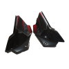 Side Panel/cover-hero Glamour Latest N/m Type-5 Black-red Stk