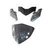 Head Light Visor/mask-yamaha Fz Silver