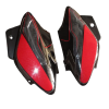 Side Panel/cover-hero Splendor I-smart Type-2 Black Red Bike