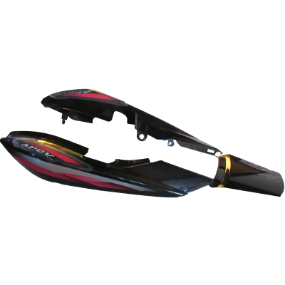 Tail Panel/seat Cowl-hero Splendor Pro Type-4 Black (red Stk)