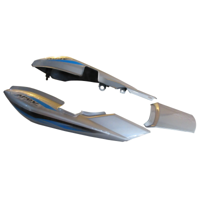 Tail Panel/seat Cowl-hero Splendor Pro Type-4 Silver