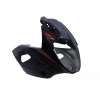 Head Light Visor/mask-bajaj Pulsar 220cc F Black/red