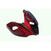 Head Light Visor/mask-bajaj Pulsar 220cc F Red