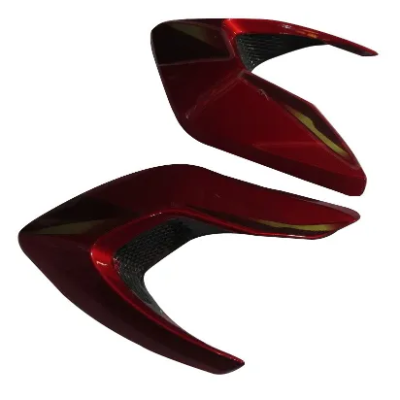 Tank Side Cover/panel Set (lh+rh)-bajaj Pulsar 135cc Ug-3 Red