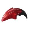 Front Fender/mudguard-tvs Victor N/m Red