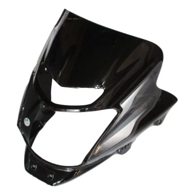 Head Light Visor/mask-bajaj Platina Drl Comfortec Black