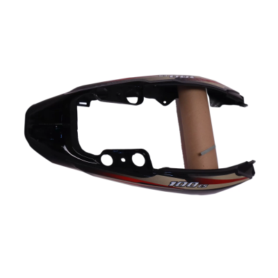 Tail Panel/seat Cowl-bajaj Platina Es Black (red Stk)