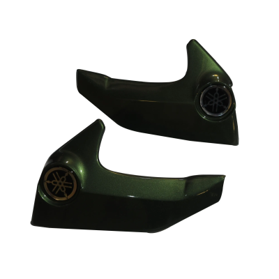Tank Side Cover/panel Set (lh+rh)-yamaha Fz  Army Green