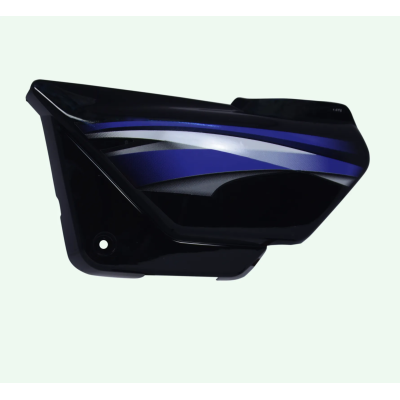 Side Panel/cover-hero Splendor Plus Ibs Black (purple Stk) Both Side Screw Fitting