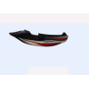 Tail Panel/seat Cowl-bajaj Ct-100 Es Black (red Stk)