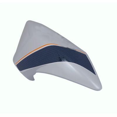 Tank Side Cover/panel Set (lh+rh)-tvs Apache Rtr 160cc N/m Pearl White