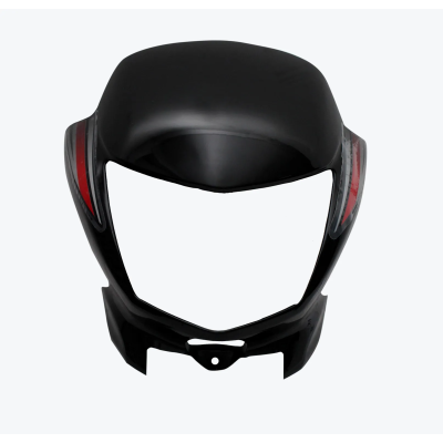 Head Light Visor/mask-honda Neo 2017 Black (red Stk)