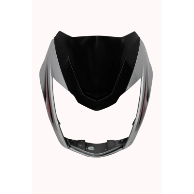 Head Light Visor/mask-tvs Victor N/m Silver