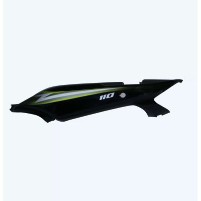 Tail Panel/seat Cowl-tvs Star City Plus Black (green Stk)