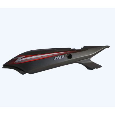 Tail Panel/seat Cowl-tvs Star City Plus Matt Titanium Grey