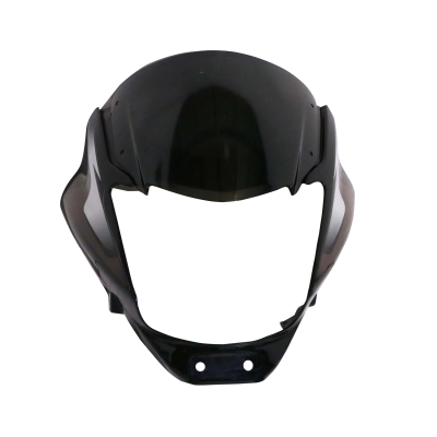 Head Light Visor/mask-bajaj Platina 110 Bs6 Black (brown Stk)