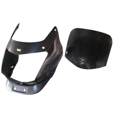 Head Light Visor/mask-bajaj Platina Grey