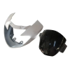 Head Light Visor/mask-tvs Apache Rtr 160/180cc White