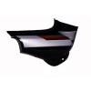 Side Panel/cover-bajaj Ct-100 Black(red Stk)