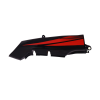 Tail Panel/seat Cowl-hero Passion Plus N/m Black Sport Red Bike