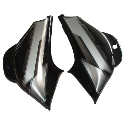 Side Panel/cover-bajaj Ct-100 Black(grey Stk)