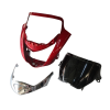 Head Light Visor/mask-honda Cb Unicorn Red