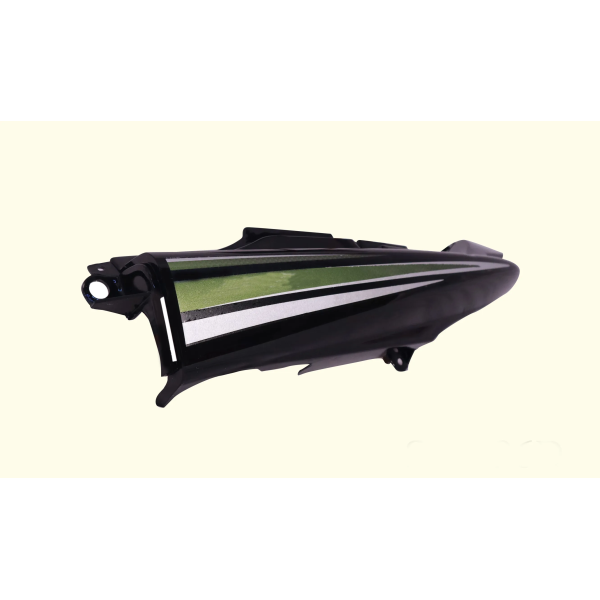 Tail Panel/seat Cowl-hero Passion Pro Digital Black (parrot Green Bike)